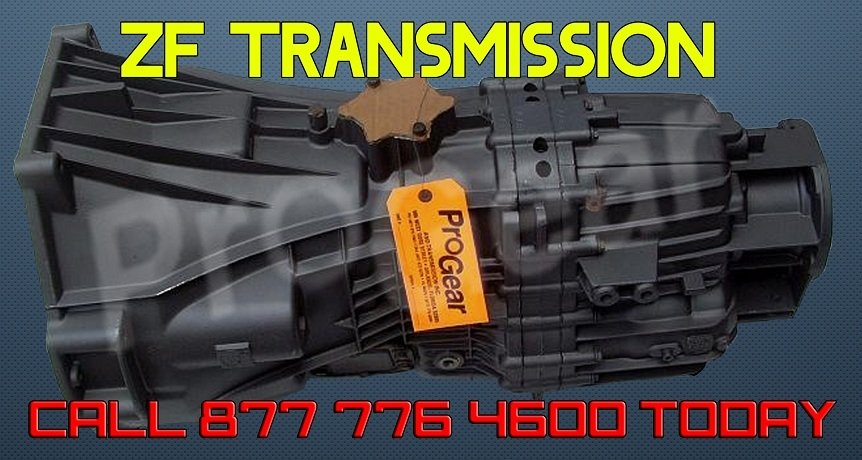 ZF truck transmission tagged at Pro Gear